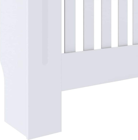 vidaXL Radiator Cover Made of Particleboard 78x19x81.5cm 2 Pieces