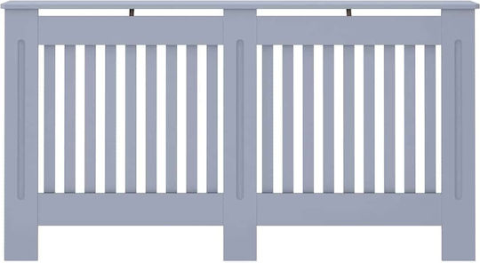 Vidaxl Καπάκι Καλοριφέρ 2 Pcs Γκρι 152 X 19 X 81.5 Cm