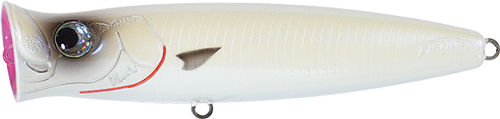Artificial Fishus Lurenzo Ubuntu Popper 9.5cm Wf White N Flash