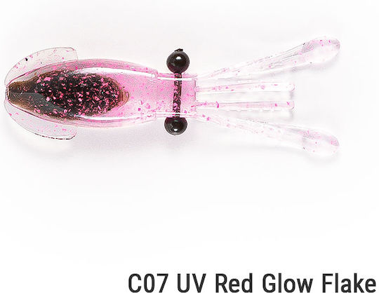 Siliconat Nikko Dappy Firefly Squid 7.6cm Natural