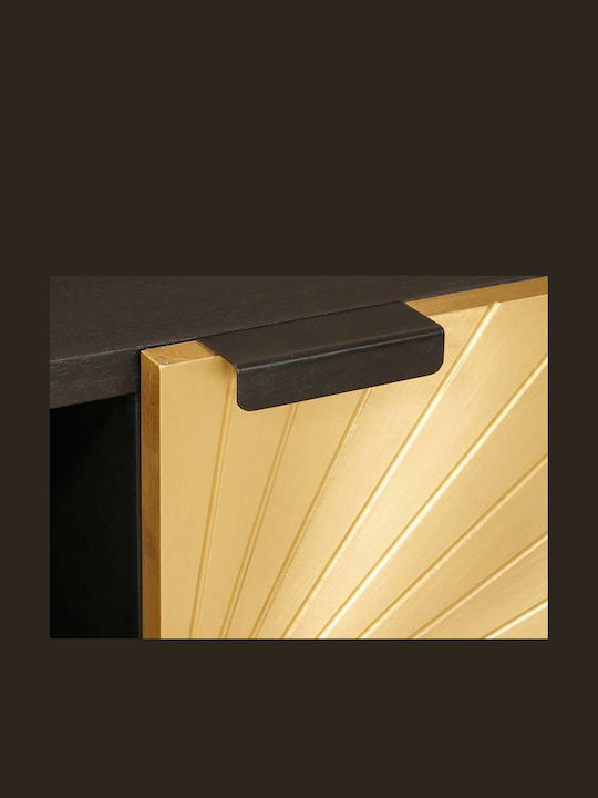 Шкаф за телевизор Black and Gold Д80xШ33xВ46см