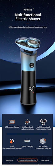 XO 16.012.0033 Electric Shaver Face Rechargeable / Corded