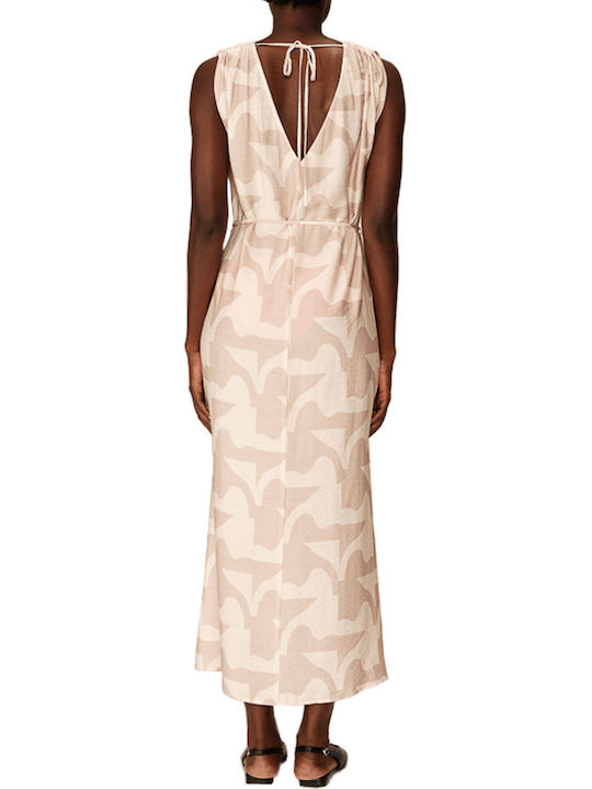 Summer Maxi Dress Beige