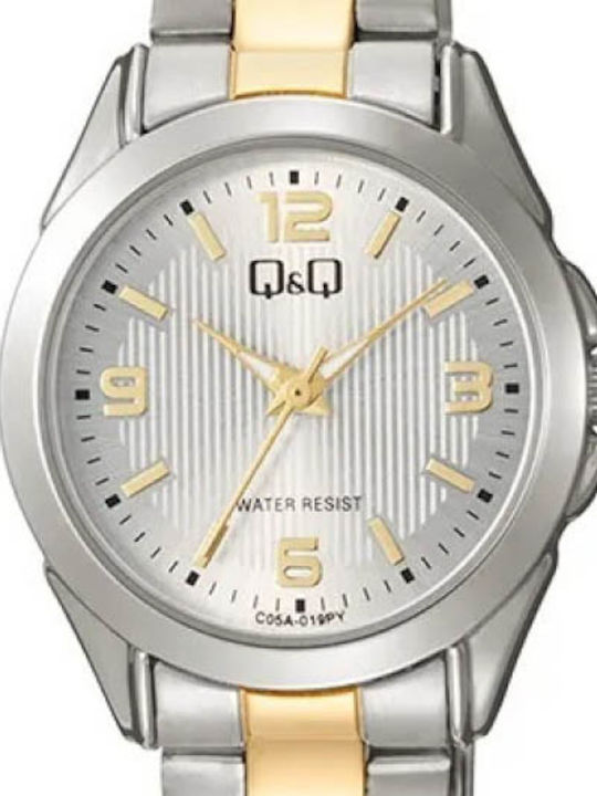 Q&Q Watch with Battery Mechanism