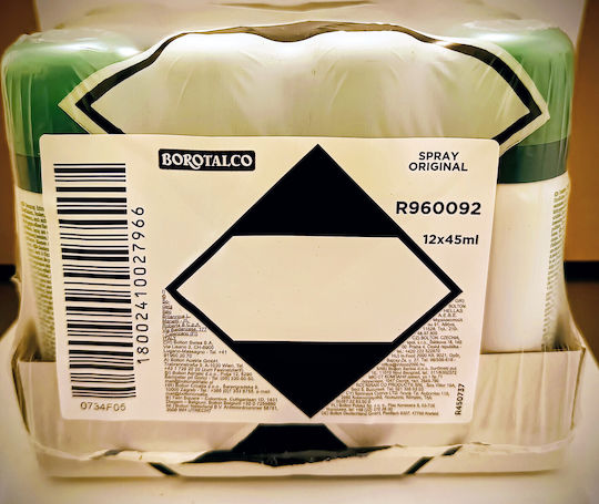 Borotalco Original 48h Deodorant Spray 45ml