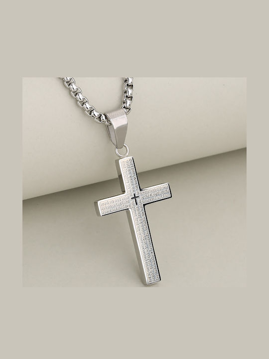 Legend Accessories Cross from Steel with Chain