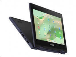 Asus ChromeBook CR1104FTA-NS0140 11.6" (N-Series-N150/8GB/64GB SSD/Chrome OS) Mineral Grey (US Keyboard)