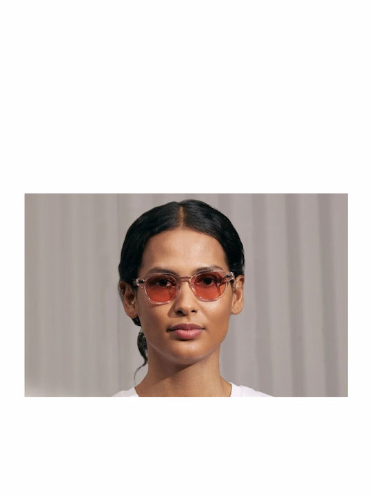 Moscot Lemtosh Unisex Sunglasses with Pink Plastic Frame and Pink Gradient Lens 426004