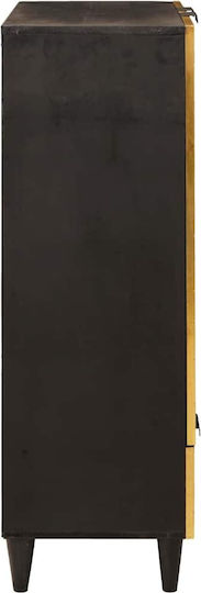 Μπουφές mit Schubladen Black, Gold 60x33.5x100cm