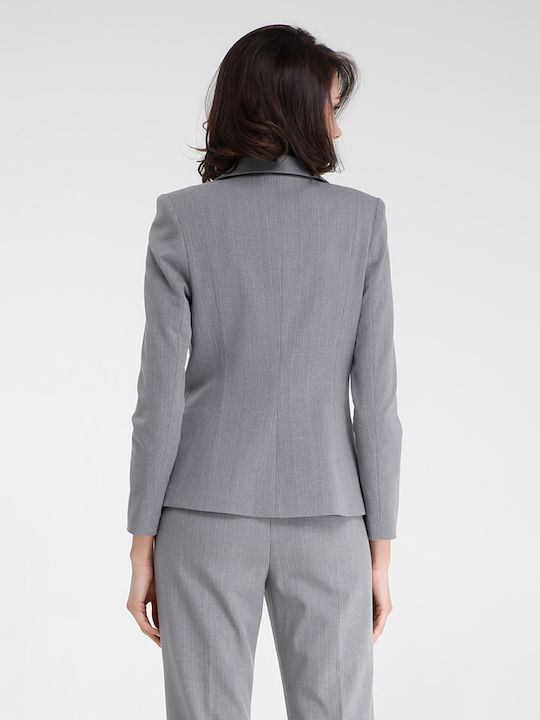 Goa Goa Blazer pentru femei Sacou Gri