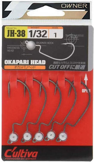 Fishing Hooks Owner Cultiva Jh-38 5149 No1 1/32 Oz – 0.9 Gr