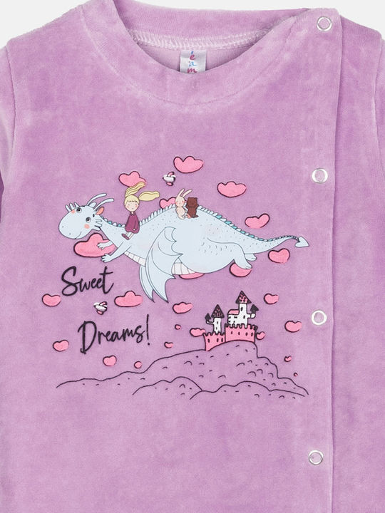 Dreams by Joyce Dragongirl Velvet Purple Onesie