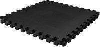 Virtufit Podele Puzzle de Gimnastică Negre 120x120cm 4buc