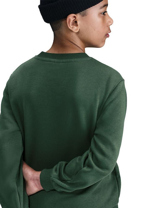Fleece Kids Sweatshirt White Sportswear Club