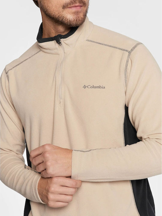 Klamath Range Ii Half Sweater Long Sleeve Beige