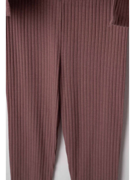 Kids' Set with Leggings Winter 2pcs Pink