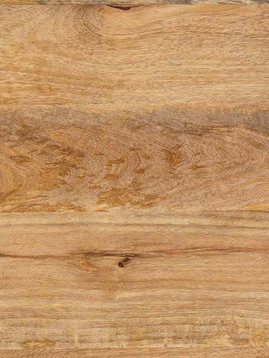 Τραπέζι Τραπεζαρίας από Μασίφ Ξύλο Καφέ 100x55x77εκ.