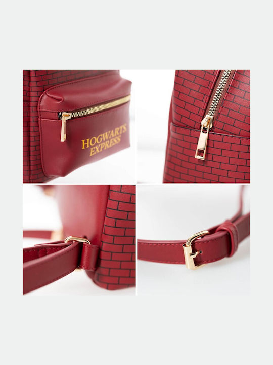 Harry Potter Παιδική Τσάντα Πλάτης Κόκκινη 26.5x20.5x12εκ.