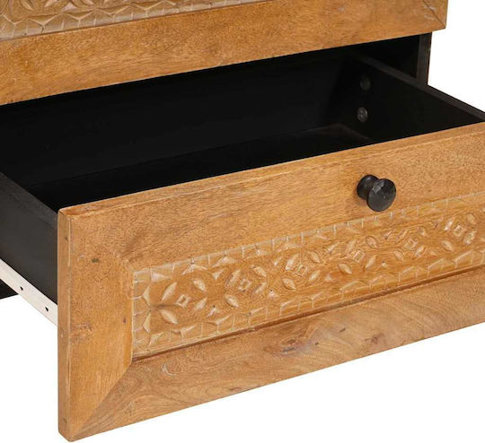 bedside table from Solid Mango Wood 50x33x60cm