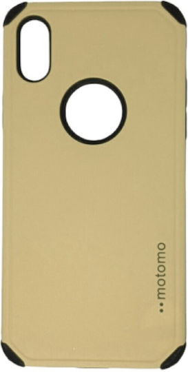 Motomo Tough Armor Back Cover Plastic Auriu (iPhone 8/7)