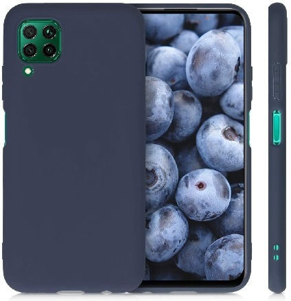 Forcell Back Cover Σιλικόνης 1.2mm Μπλε (Huawei P40 Lite)