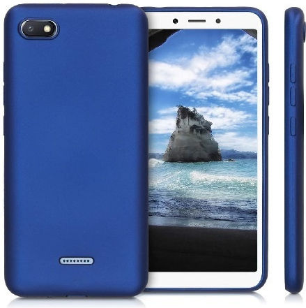 Forcell Back Cover Silicone 1.2mm Navy Blue (Redmi 6a)