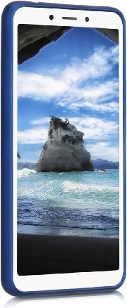 Forcell Back Cover Silicone 1.2mm Navy Blue (Redmi 6a)