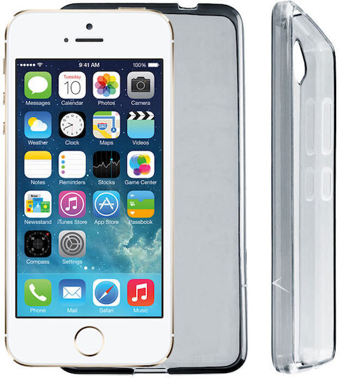 Volte-Tel Back Cover Silicone Gray (iPhone 5/5s/SE)