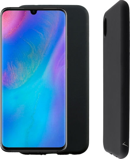 Volte-Tel Silicon Tpu Back Cover Σιλικόνης Μαύρο (Huawei P30 Pro)