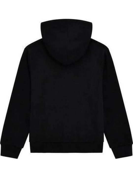 Kids Sweatshirt Cardigan Jet Black