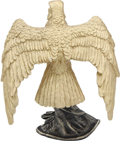Decorative Polyresin 17.5x14x20 Eagle Bronze Gold Keskor 72315