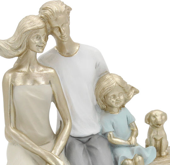 Polyresin Dekoration 17x8,5x20 cm Familie Keskor 67298 Polyresin Dekoration 17x8,5x20 cm Familie Keskor 67298