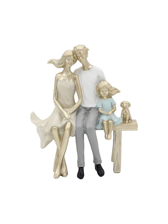 Decorative Polyresin 17x8.5x20 cm Family Keskor 67298