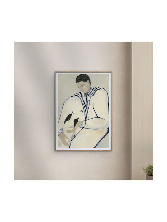 Poster 30x40 Man Dog Poster Club High Quality 265g Coated Paper