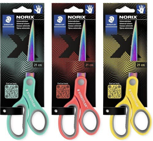 Staedtler Staedtler Norix Craft Scissors 21cm Card 1 Piece 965 21x Bk