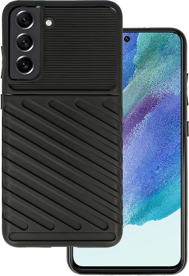 Powertech Задна корица Силикон Черен (Galaxy S22+ 5G)