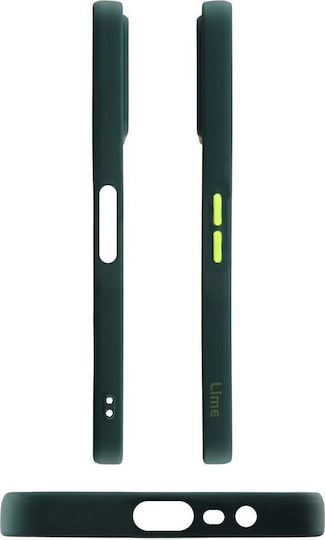 Lime Hardshell Umschlag Rückseite Kunststoff Green With Yellow Keys (Realme C31)