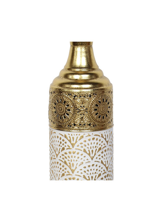 Keskor Decorative Vase White 14.5x14.5x90cm