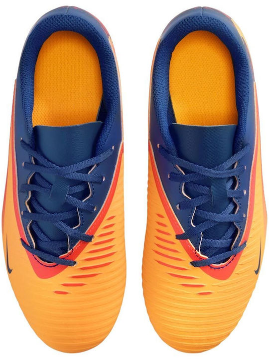 Nike Phantom 6 Low Club Erling Haaland Molded Laser Orange Blue Void Lemon Venom Kids Soccer Cleats & Shoes