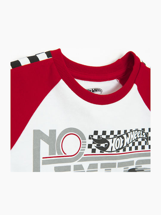 Cool Club Παιδική Πιτζάμα Κόκκινο Hot Wheels