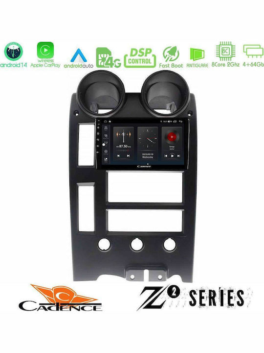 Bizzar Car Audio System Hummer H2 2002-2007 (Bluetooth/USB/WiFi/GPS/Apple-Carplay/Android-Auto) with Touch Screen 9"