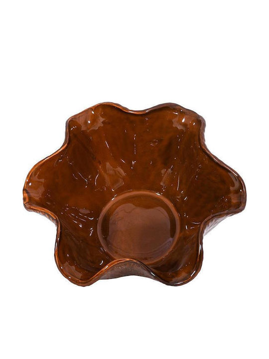 Fylliana Fl30009 Decorative Bowl Brown 20x10cm