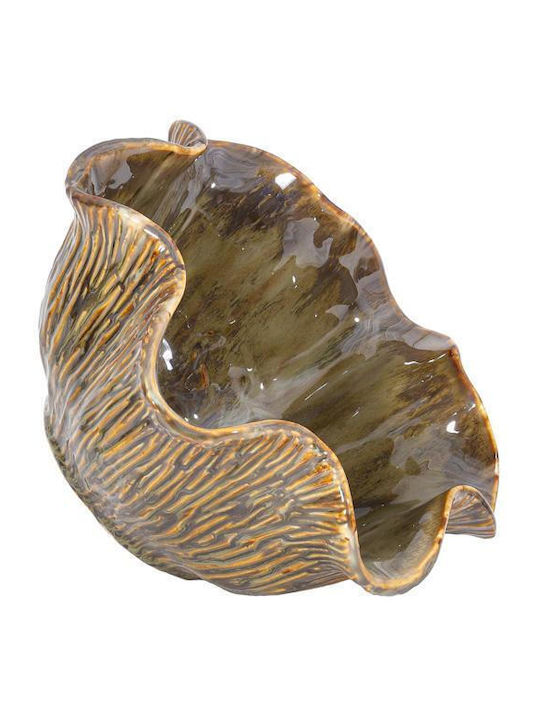 Fylliana Fl30010 Dekorative Schüssel Keramik Beige 24x12cm 1Stück