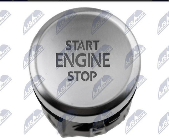 Volkswagen Touareg 2011- Start Stop Autos Ersatz Kippschalter Satin Schwarz Weiß
