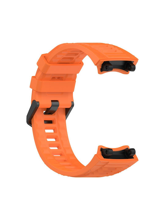Curea din silicon respirabilă Xiaomi Amazfit T-rex 3 Portocaliu OEM