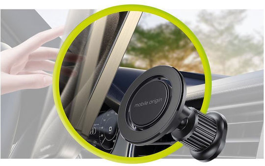 Mobile Origin Auto Handyhalterung mit Magnet Schwarz