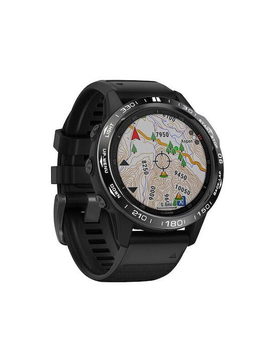 Schutzrahmen Schutz-Bezel Black / White Letter für Garmin Fenix 6 Schutzrahmen Schutz-Bezel Black / White Letter für Garmin Fenix 6