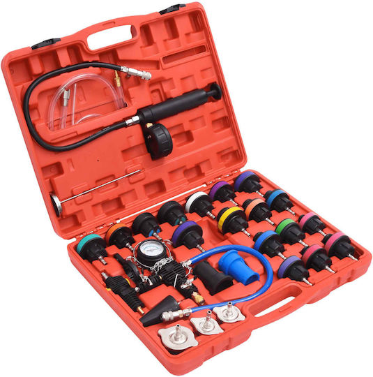 vidaXL Car Hand Tools Air Condition Set 28 Pieces
