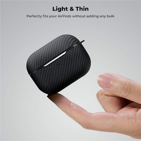 Pitaka Aramid Fiber Magnetic Case Compatible with Apple AirPods 4 Moonrise