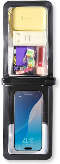 Spigen A603 Aqua Shield Wasserdichtes Gehäuse bis 6.9" Schwarz ACS09745